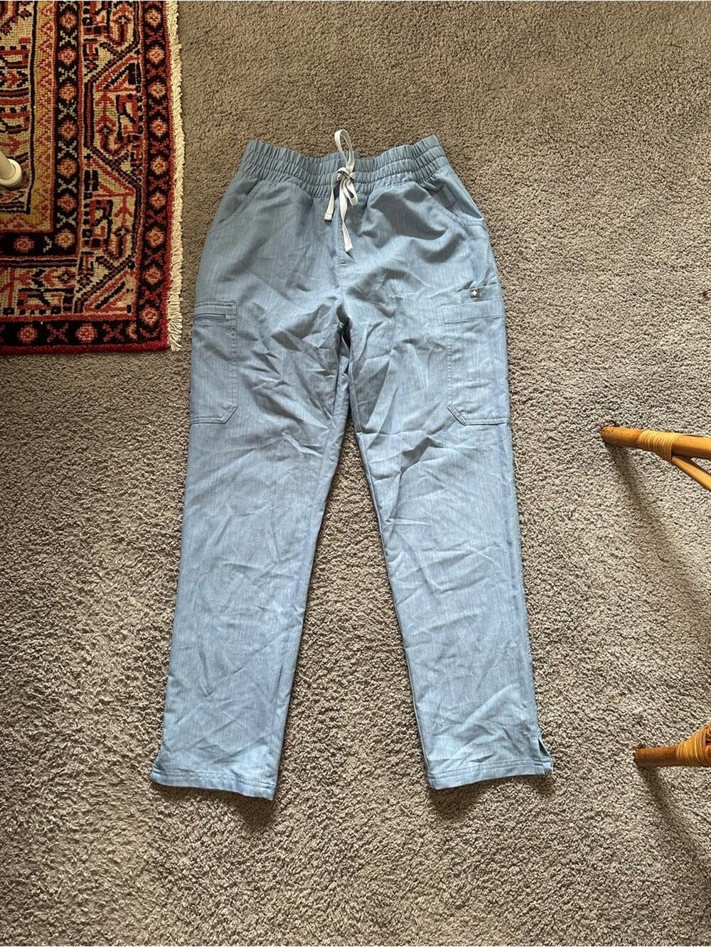 Figs High Waisted Yola Skinny Scrub Pants